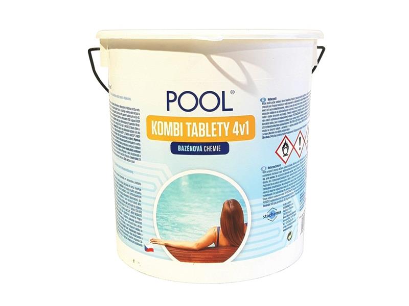 Kombi tablety 4v1 POOL 2.2kg - rozbaleno