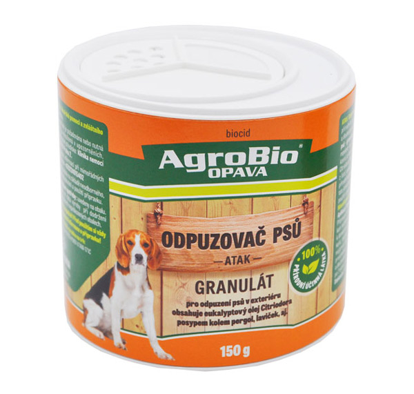 Odpuzovač psů AgroBio Atak 150g