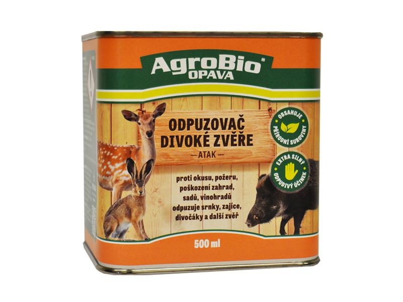 Odpuzovač divoké zvěře AgroBio Atak 500 ml