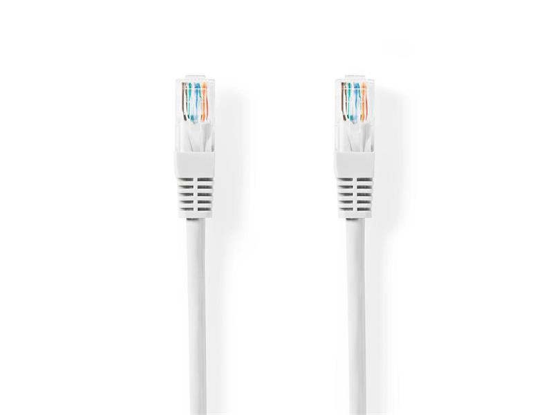 Kabel UTP 1x RJ45 - 1x RJ45 Cat5e 7.5m WHITE NEDIS CCGT85100WT75