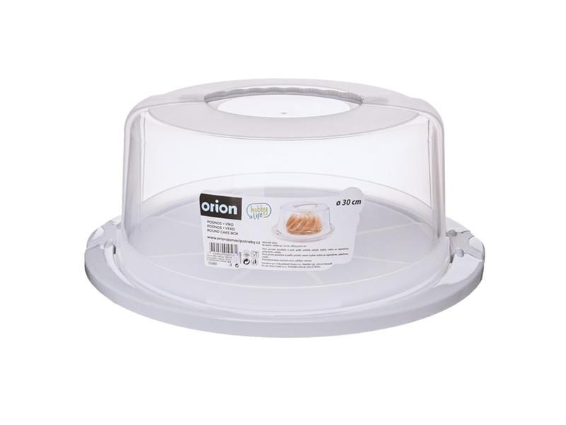 Podnos na dort ORION s víkem 30cm