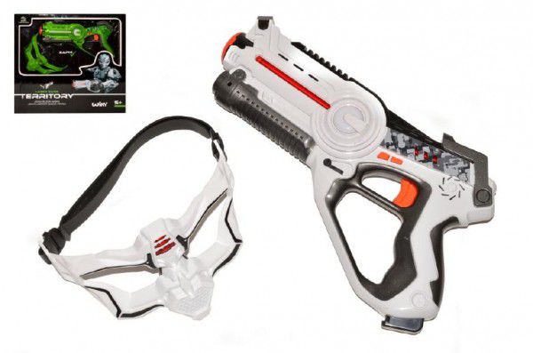 Teddies 49365 Territory laser game single set (1 pistole