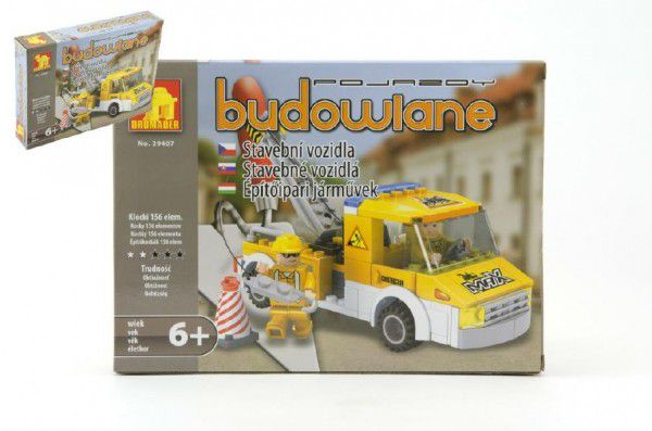 Teddies Dromader Auto Jeřáb 29407 Stavebnice 156ks v krabici 25