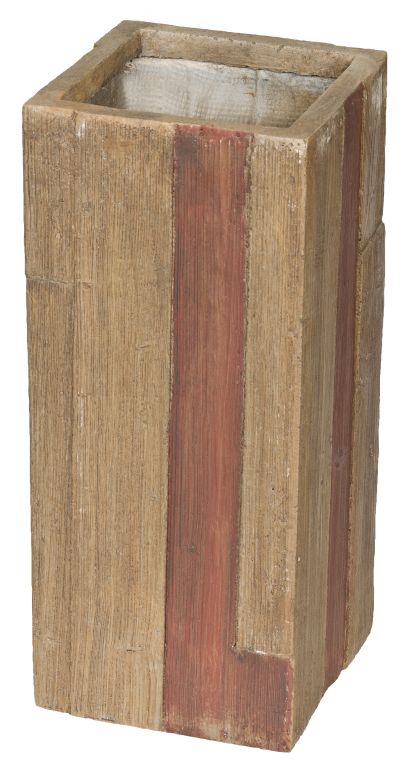 G21 Wood Tube dark 24116 Květináč 26x26x60cm G21