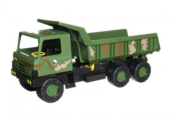 Teddies Auto Tatra 815 plast 75cm vojenská khaki maskovaná Teddies