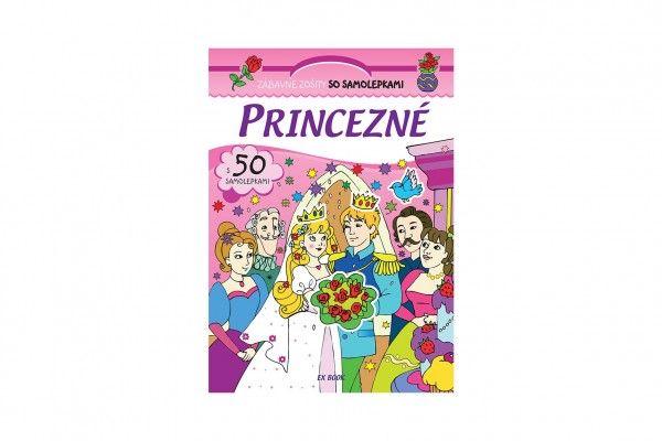 Princezné s 50 samolepkami Teddies