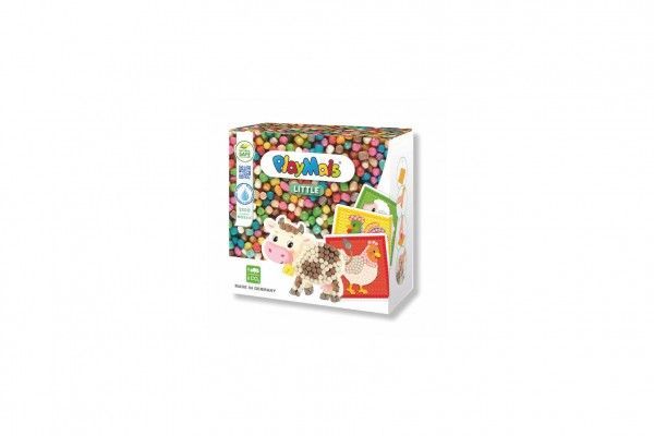 PlayMais Mozaika Farma z kukuřičných lupínků 2300ks kreativní sada v krabici 20x20x10cm Teddies