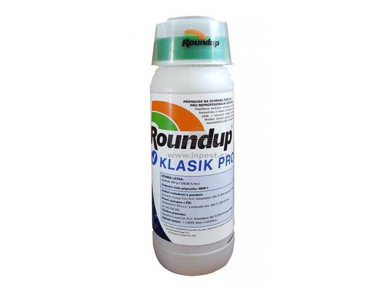 ROUNDUP Klasik Pro 1L - rozbaleno