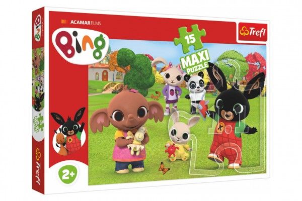 Teddies Maxi puzzle - Zajíček Bing