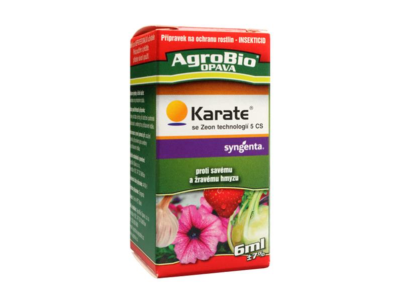 Přípravek proti hmyzu AgroBio Karate se Zeon technologií 5 CS 6 ml