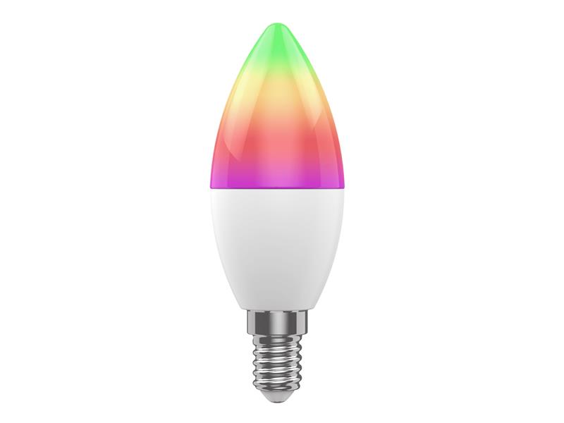 Smart LED žárovka E14 5W RGB WOOX R9075 WiFi Tuya