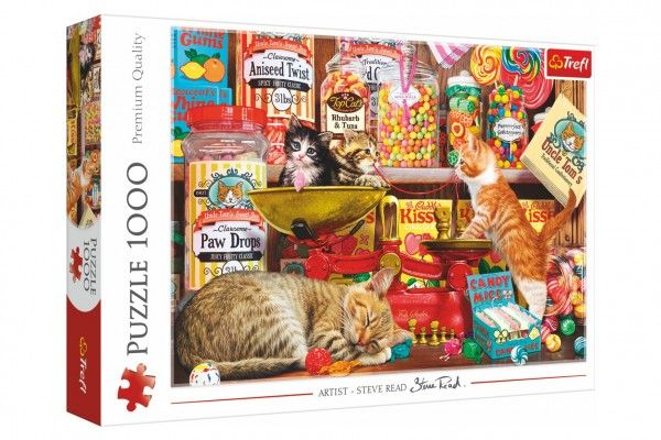 Teddies Puzzle Kočičí sladkosti