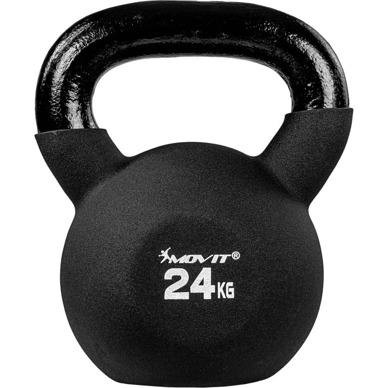 63650 MOVIT Kettlebell činka černá