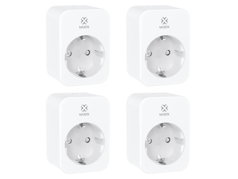 Smart sada zásuvek WOOX R6118/4pack WiFi Tuya