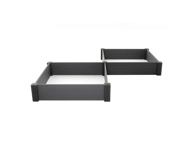 Vyvýšený záhon KETER Vista Modular Garden Bed Grey