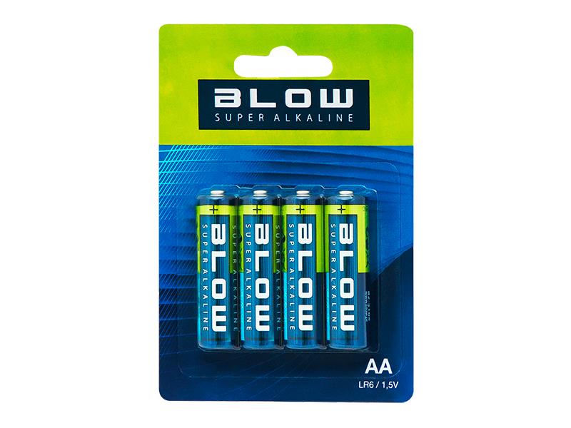 Baterie AA (LR6) alkalická BLOW Super Alkaline 4ks