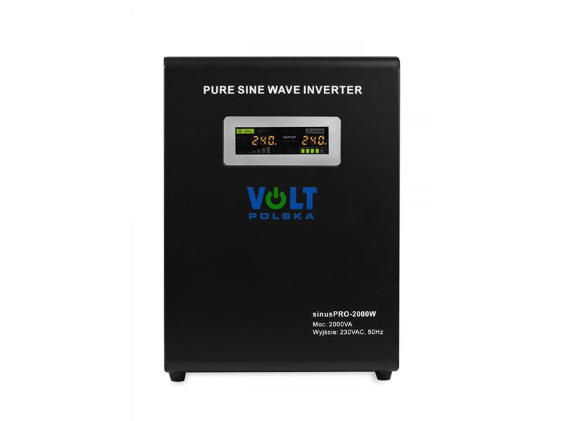 Zdroj záložní VOLT Sinus Pro 2000 W 24/230V 2000VA 1400W