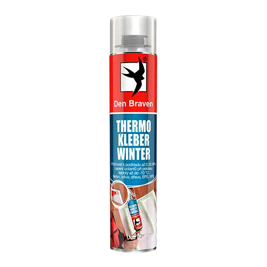 Lepidlo DEN BRAVEN THERMO KLEBER WINTER pistolové 750ml