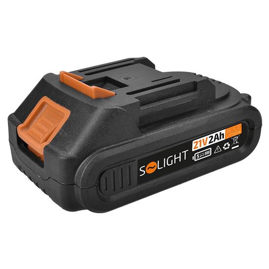 Baterie SOLIGHT 21V 2000mAh RNP100-B2 - rozbaleno - roztržený a polepený obal