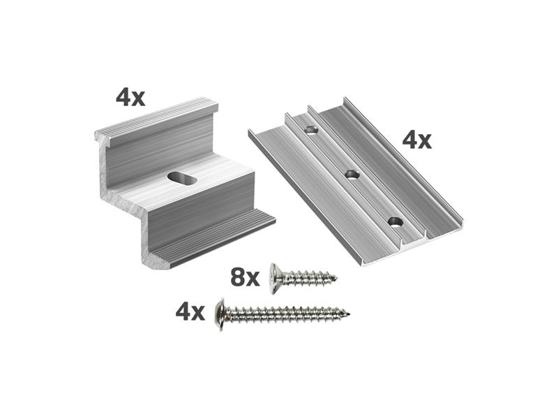 Držák k solárním vanám pro panely š. 1038 mm