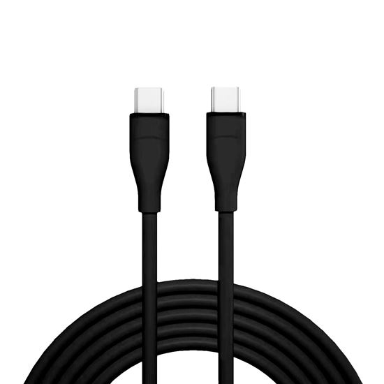 Kabel SOLIGHT SSC1701-S USB-C 3.1/USB-C 1m Black