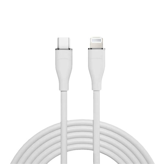 Kabel SOLIGHT SSC1902-S USB-C/Lightning 2m White