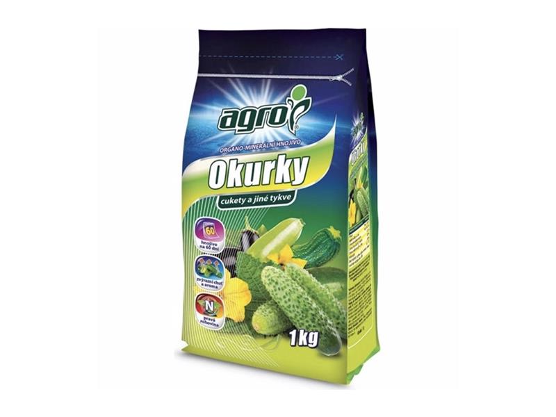 Hnojivo pro okurky a cukety AGRO 1kg