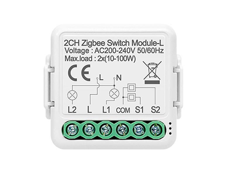 Smart ovladač osvětlení AVATTO LZWSM01-2 ZigBee Tuya - rozbaleno - natržený originální obal