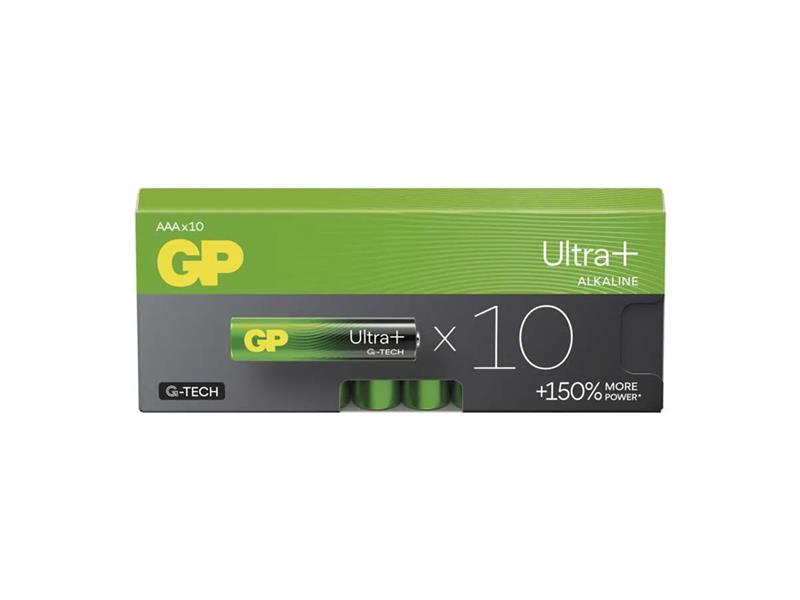 Baterie AAA (R03) alkalická GP Ultra Plus 10ks