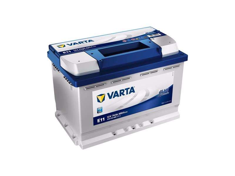 Autobaterie VARTA BLUE Dynamic 74Ah 12V E11