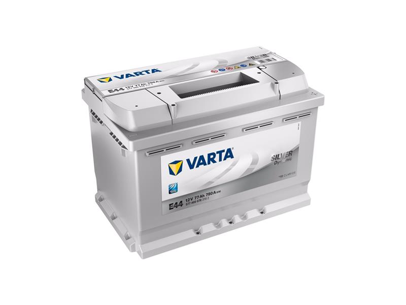 Autobaterie VARTA SILVER Dynamic 77Ah 12V E44