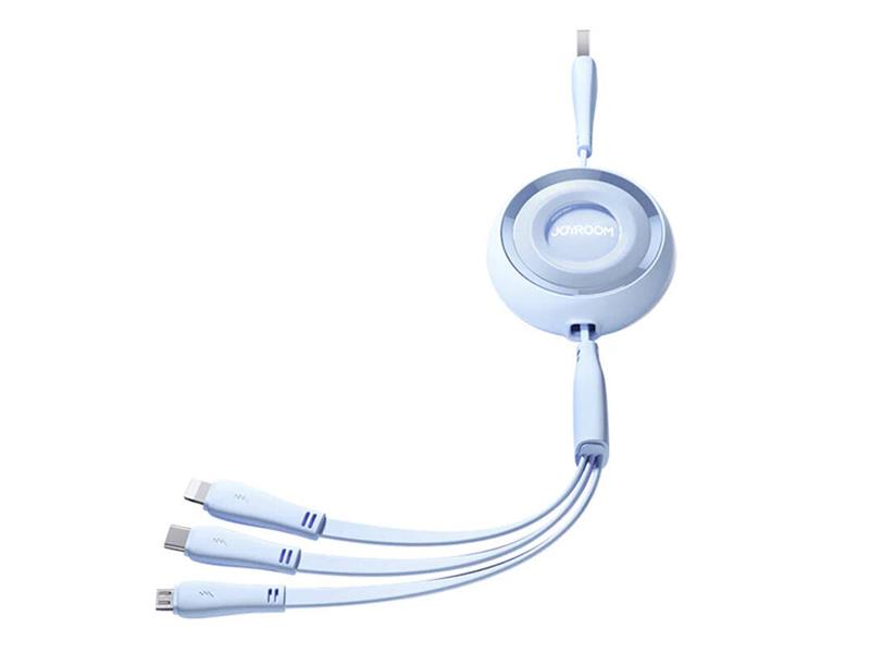 Kabel JOYROOM S-A40 3v1 1m Blue