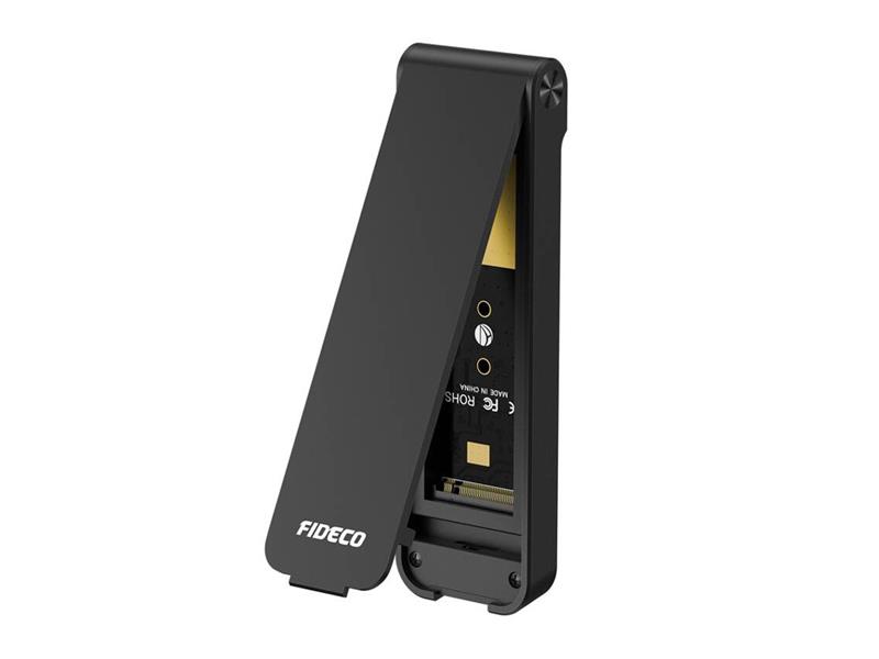 Externí pouzdro pro M.2 NVMe SSD FIDECO M210CP Black