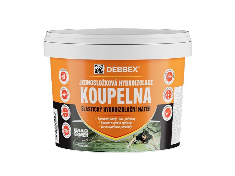 Hydroizolace KOUPELNA DEBBEX hnědá 2